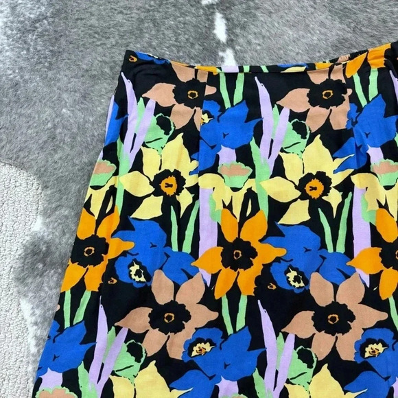 NWT Roxy Golden Poppy Mini Flowy Skirt - Picture 2 of 11